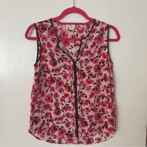 Kate Spade Silk Floral Top